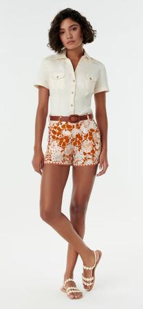 Shorts in Bloom Print