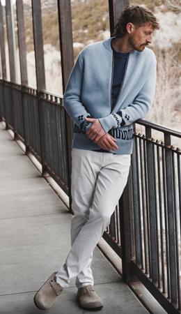 Howling Moon Full-Zip Shawl Cardigan
