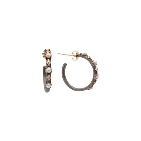 Pearl Crivelli 16.5mm Hoop Earring