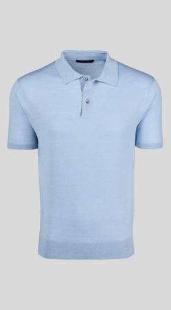Napeague Short Sleeve Sweater Polo