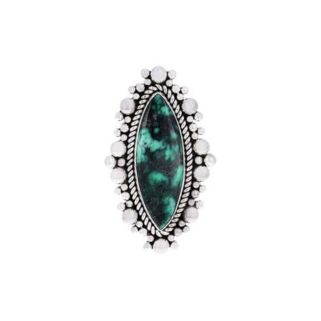 Variscite Dot Ring