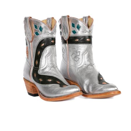 Silver Sneaky Snake Women's Cowboy Boots