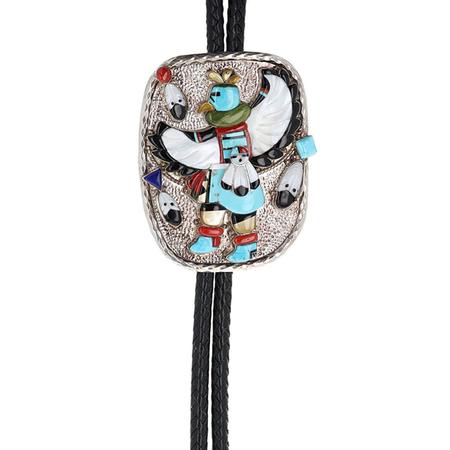 Eagle Dancer Inlay Bolo Tie