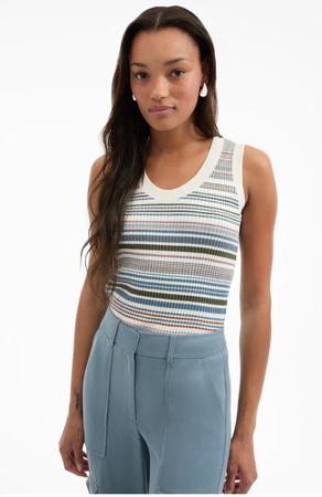 Ezinna Striped Tank Top