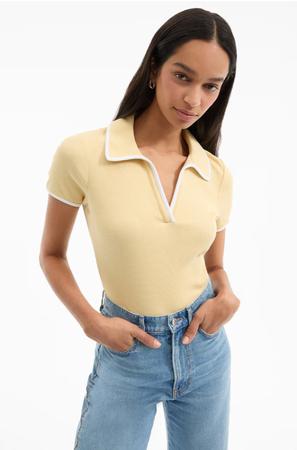 Kearney Polo Tee With Contrast Piping