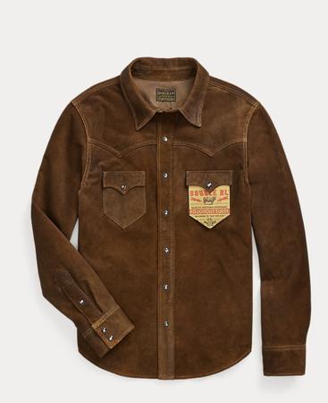 Roughout Suede Western Shirt Jacket