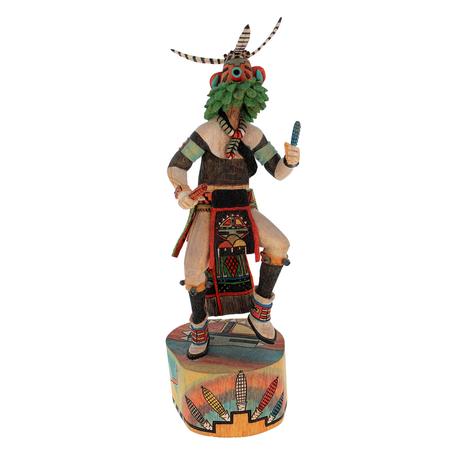Corn Dancer Kachina Carving