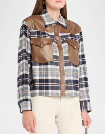 Waylon Plaid Flannel Shirt