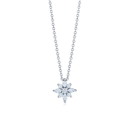 Diamond Star Petite Pendant Necklace