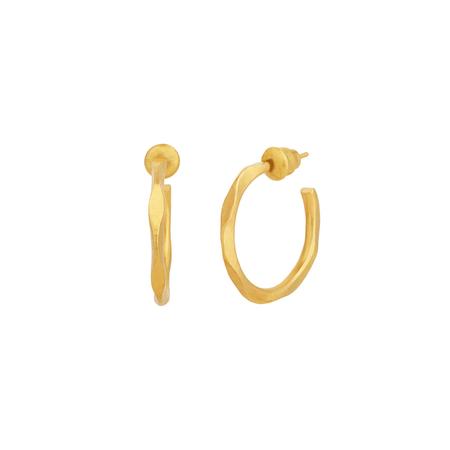 Gold Hoops 20mm Earrings