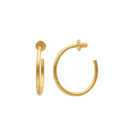 Gold Hoop 42mm Earrings