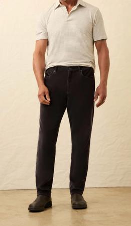 Stretch Terry Corduroy 5-Pocket Pant
