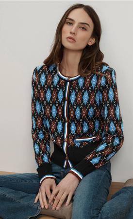 Argyle Cardigan