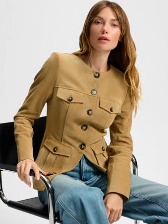 Suede Jacket