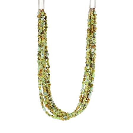 Palomino Turquoise 8 Strand Bead Necklace