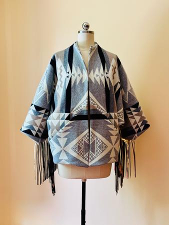 Dia Ridge Fringe Jacket