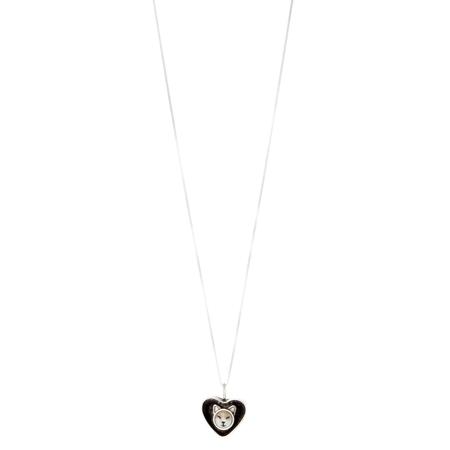Kitten Heart Pendant Necklace