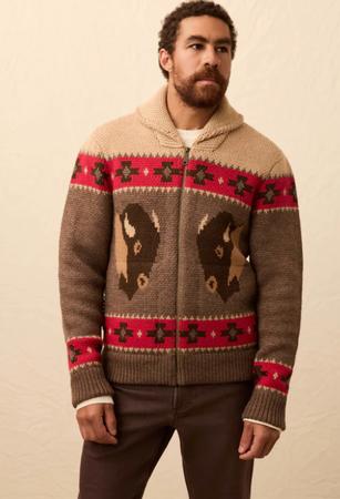 Steven Paul Judd Buffalo Zip Cardigan