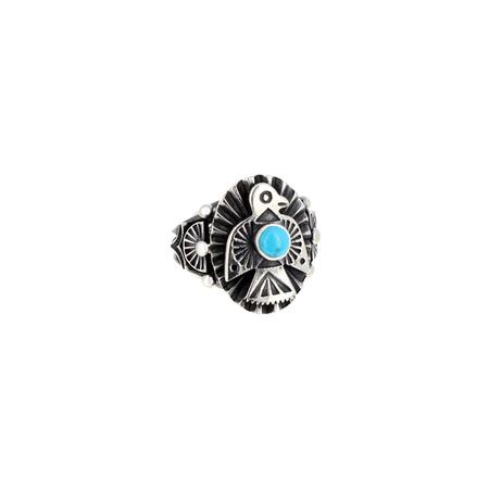 Thunderbird Turquoise Ring
