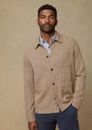 Herringbone Studio Jacket