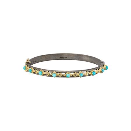 Turquoise Crivelli Huggie Bracelet
