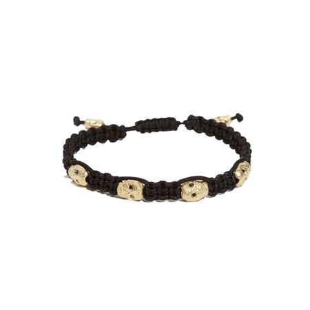 Gold Skull Bracelet
