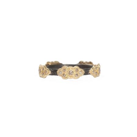 Pave Scroll Station Band