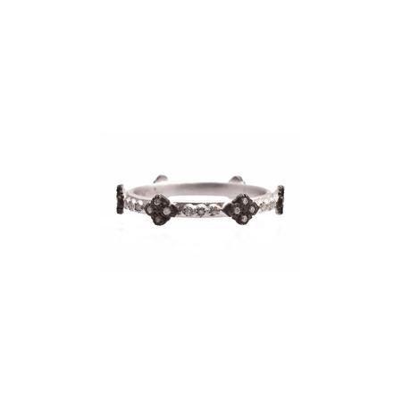 Silver Crivelli Stack Band
