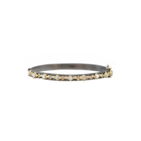 Morganite & Opal Crivelli Huggie Bracelet