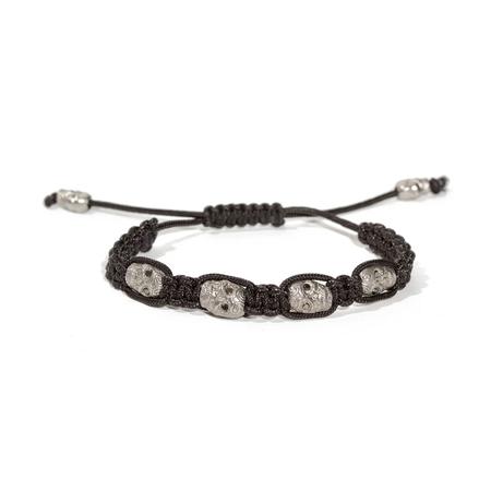 Silver Skull Bracelet
