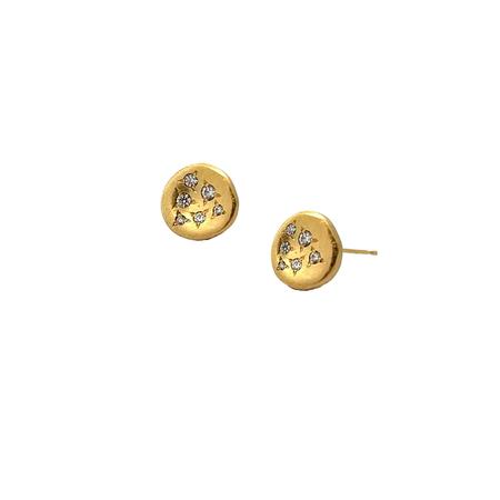 Gold Diamond Stud