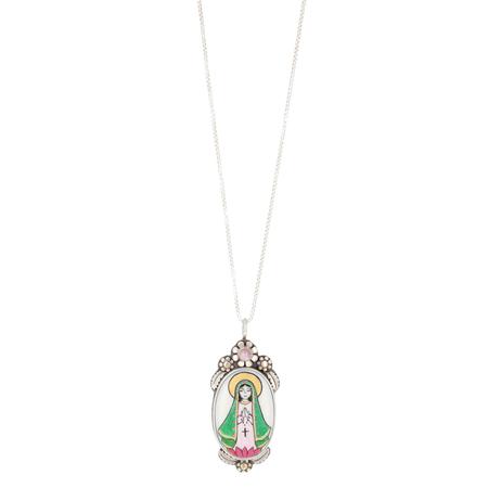 'Lady  of Peace' Pendant Necklace 