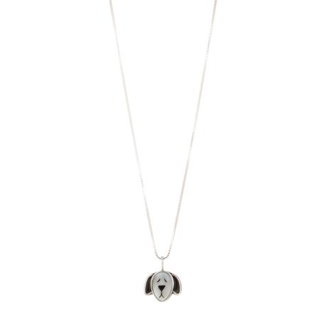 Sleepy Dog Pendant Necklaces 