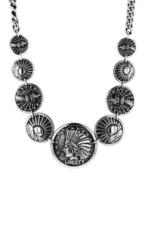 Concho Statement Necklace
